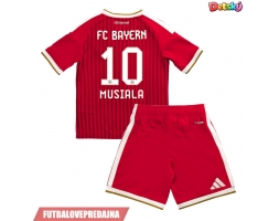 Lacne Dětský Futbalové dres Bayern Munich Jamal Musiala #10 2026-27 Krátky Rukáv - Domáci (+ trenírky)